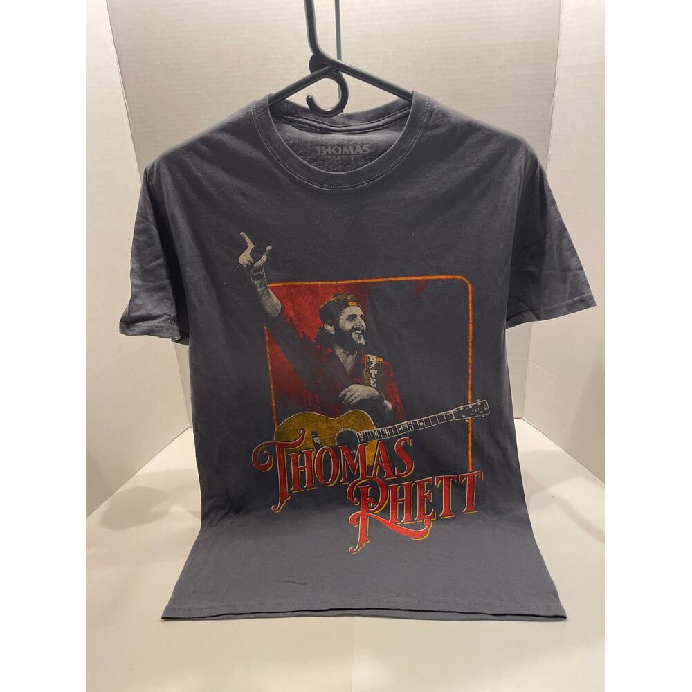 Thomas Rhett 2021 Tour Concert Small Gray Short Sleeve T-Shirt